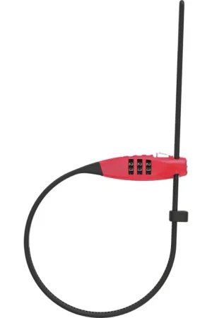 ABUS Combiflex TravelGuard cijferslot 45cm - rood Tijdelijk Beschikbaar