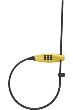 ABUS Combiflex TravelGuard cijferslot 45cm - geel Weekendaanbieding