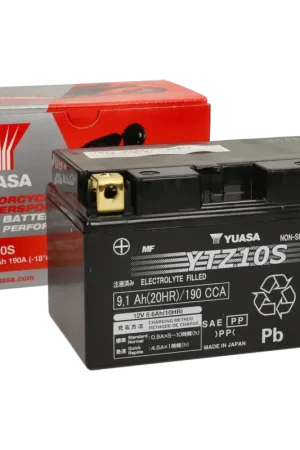 Koopje Accu Yuasa gel YTZ10S Gel 12V 9.1AH onderhoudsvrij