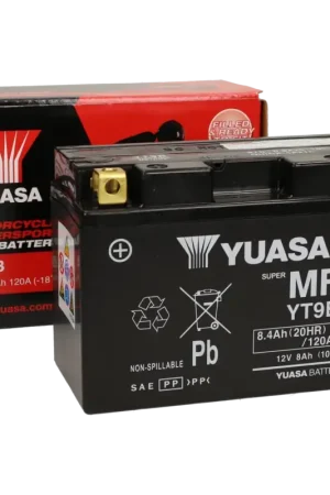 Bestel Nu Accu Yuasa gel YT9B Gel 12V 8.4AH onderhoudsvrij