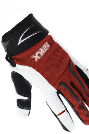 MKX - CrosshandschoenenMK-1212 rood/wit Weekendaanbieding