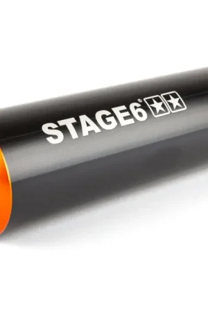 Betaalbaar Stage6 - Uitlaatdemperrecht model zwart/oranje