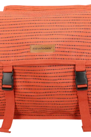 Tijdelijk Beschikbaar New Looxs - Dubbele fietstas New Looxs Fiori Double 30 liter nomi red