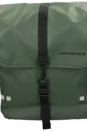 New Looxs - Enkele fietstas New Looxs Odense 17,5 liter green Koop Vandaag
