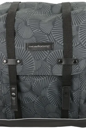 New Looxs - Dubbele fietstas New Looxs Alba Double 34 liter selo black Shop Nu