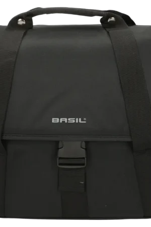 Basil - Enkele fietstasGo-Single 18 liter zwart Koopje