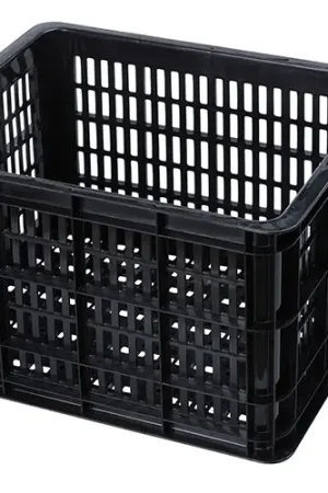 Uitverkoop Basil - Fietskratrecycled M 29.5 liter zwart