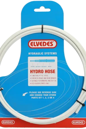 Snelle Levering Elvedes - Hyaulische leidingmet PTFE voering en kevlar protectiewit (3 meter op kaart)