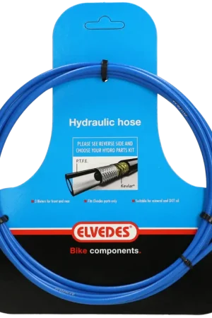 Tijdelijk Beschikbaar Elvedes - Hyaulische leidingmet PTFE voering en kevlar protectie blauw (3 meter op kaart)