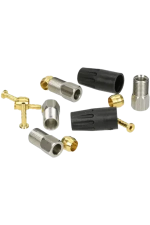 Elvedes - Hyaulische onderdelen kit 1M8 + M8 RVS voorhyaulische leiding Fabrieksprijs