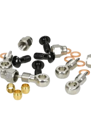 Elvedes - Hyaulische onderdelen kit 3banjo + banjo RVS onderdelen Formula Oro /M965, M966 voor- en achterremhyaulische leiding Nu Kopen