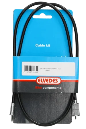 Elvedes - Kilometer tellerkabel zwart 95cm Puch Maxi, Kreidler, Zundapp Rechtstreeks Van De Fabrikant