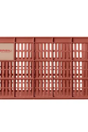 Meest Verkocht Basil - Fietskratrecycled L 40 liter rood