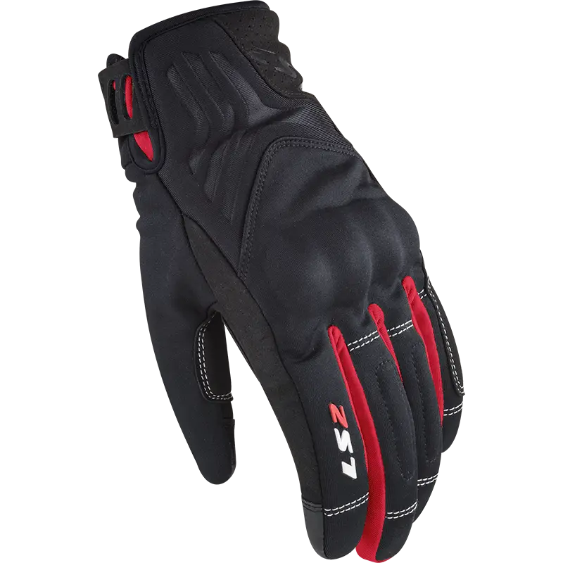 Merkproduct LS2 - HandschoenenJet II lady zwart / rood
