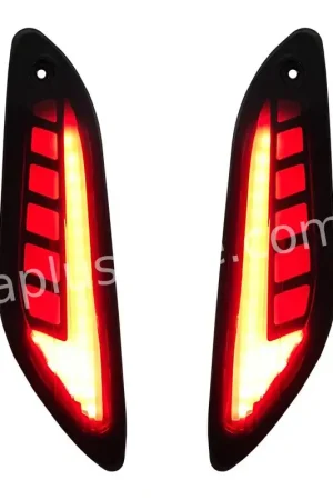 Alpha - Knipperlichten Alpha achterzijde Led Tube Vespa Primavera, Sprint weglopend smoke Express Levering