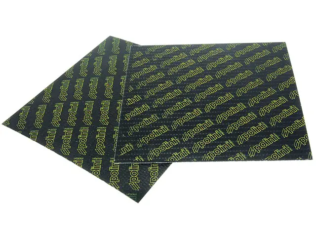 Must-Have Polini - Membraanplaat velCarbonGeel 0.25mm