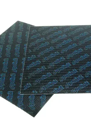Polini - Membraanplaat velCarbonBlauw 0.30mm Op = Op