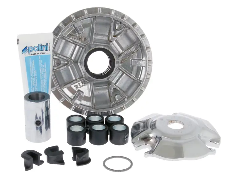 Voordeelprijs Polini - VariateursetMax Hi Speed , Gilera, Piaggio & Vespa 180 - 300cc 4 Takt