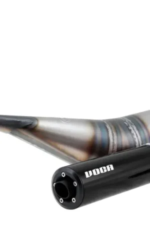 Voca Racing - Uitlaat Voca Warrior 50/70cc Zwart Minarelli AM6 Bestel Nu