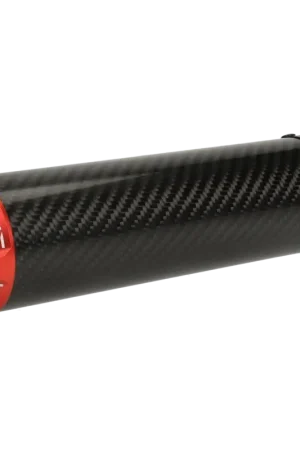 Voca Racing - UitlaatdemperCNC Bestia Carbon / Rood Weekendaanbieding