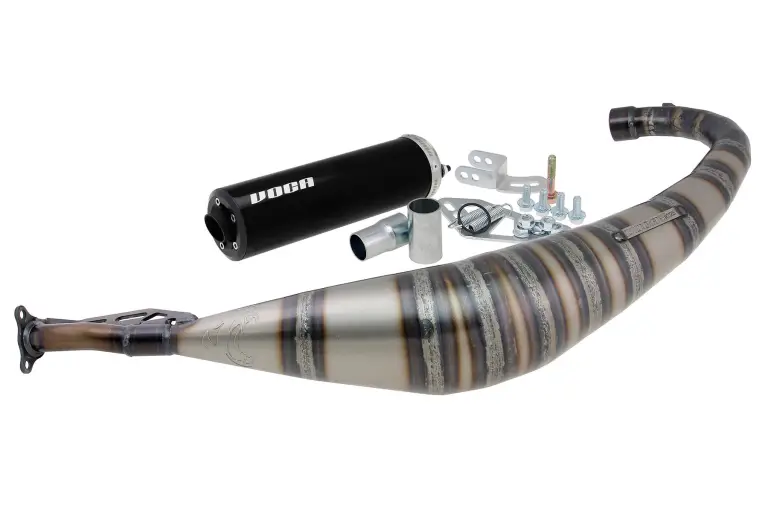 Koopje Voca Racing - Uitlaat Voca Rookie 50/70cc Zwart Minarelli AM6 (CE)